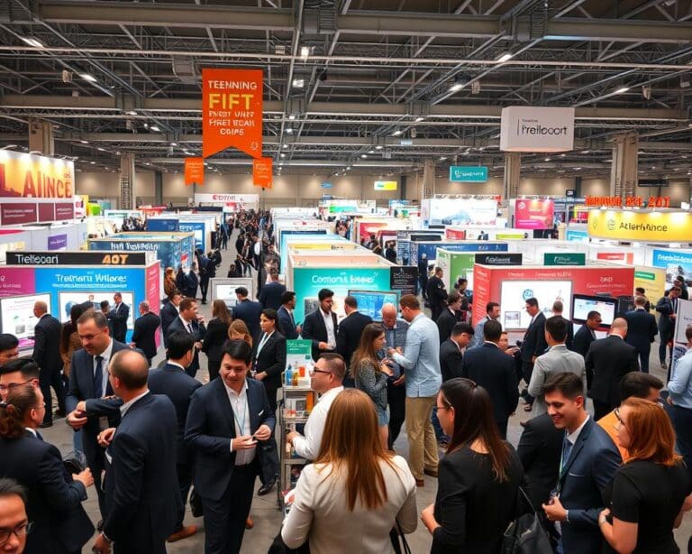 ¿Cómo apoyan las ferias la visibilidad corporativa?