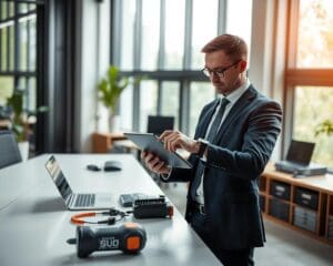 ¿Cómo influyen los dispositivos portátiles en el trabajo técnico?