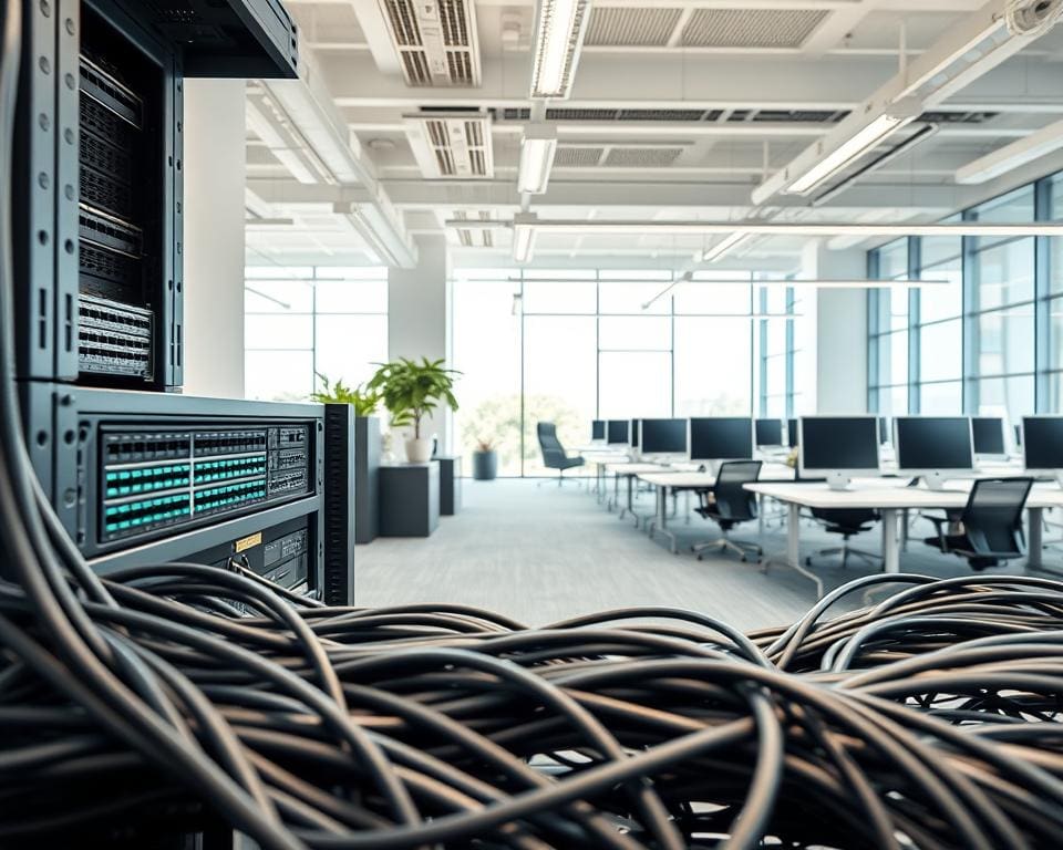 ¿Cómo influyen los sistemas de cableado estructurado en oficinas?