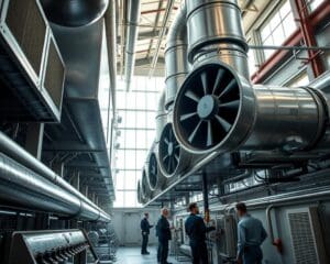 ¿Cómo influyen los sistemas de ventilación en entornos industriales?