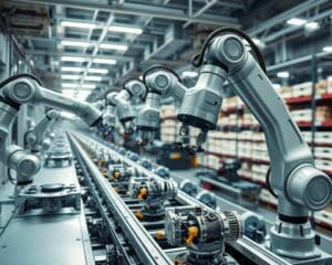 ¿Cómo optimizan los brazos robóticos las líneas de montaje?