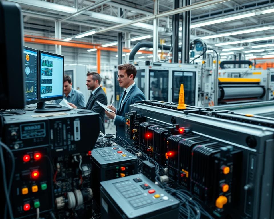 ¿Qué funciones cumplen los controladores PLC en la producción?