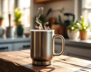 ¿Qué taza térmica es ideal para el café de la mañana?