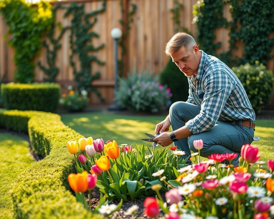 jardinero mantenimiento servicios