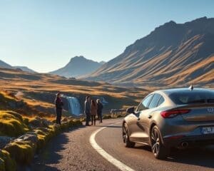 Islandia coche