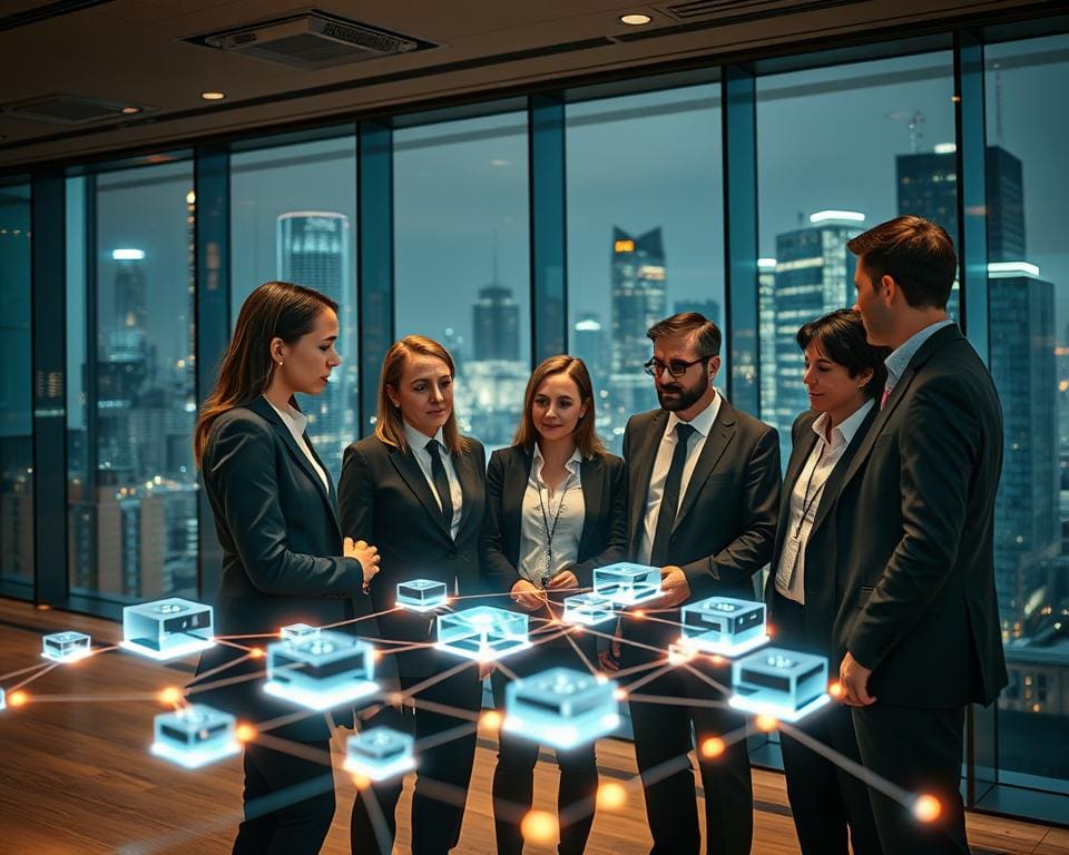 blockchain empresarial
