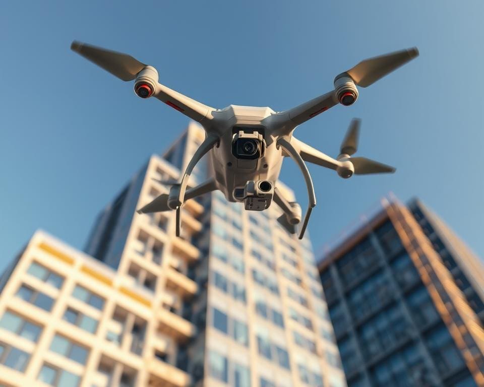 inspección de edificios con drones