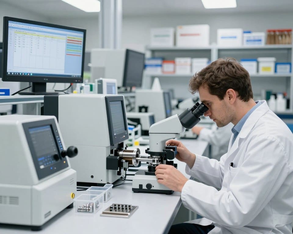 laboratorio de ensayos